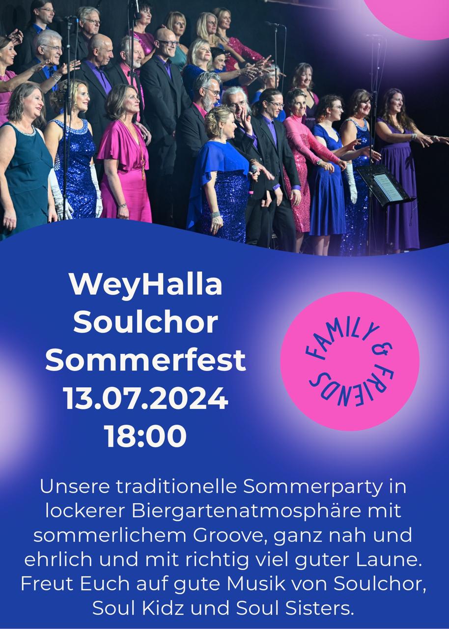 Flyer Family and Friends Sommerfest 2024