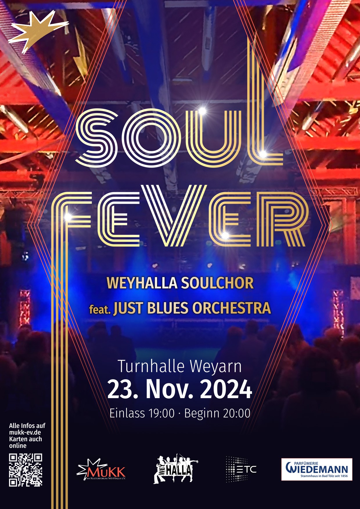 Plakat Konzert Soul Fever